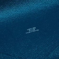 Hermes Colvert/Khaki Epsom Leather Calvi Pouch GM For Women -Deals Hermes Store luxury women hermes new handbags p334034 009