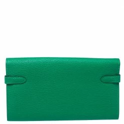 Hermes Green Leather Kelly Longue Wallet For Women -Deals Hermes Store luxury women hermes new handbags p386833 007