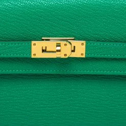 Hermes Green Leather Kelly Longue Wallet For Women -Deals Hermes Store luxury women hermes new handbags p386833 012