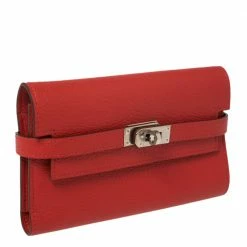 Hermes Rouge Casaque Evercolor Leather Kelly Depliant Medium Wallet For Women 18 Hermes Rouge Casaque Evercolor Leather Kelly Depliant Medium Wallet For Women -Deals Hermes Store luxury women hermes new handbags p444744 012