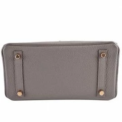 Hermes Etain Togo Leather Rose Gold Hardware Birkin 25 Bag For Women -Deals Hermes Store luxury women hermes new handbags p480155 003