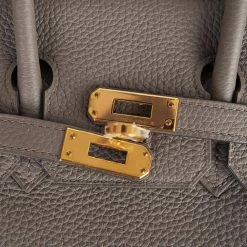 Hermes Etain Togo Leather Rose Gold Hardware Birkin 25 Bag For Women -Deals Hermes Store luxury women hermes new handbags p480155 009