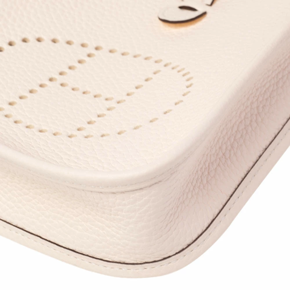 Hermes Nata/Craie Taurillon Clemence Leather Evelyne TPM Bag For Women 13 Hermes Nata/Craie Taurillon Clemence Leather Evelyne TPM Bag For Women - Image 11