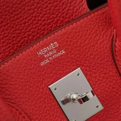 Hermes Rose Azalee Clemence Leather Palladium Plated Birkin 35 Bag For Women 24 Hermes Rose Azalee Clemence Leather Palladium Plated Birkin 35 Bag For Women -Deals Hermes Store luxury women hermes new handbags p520793 003