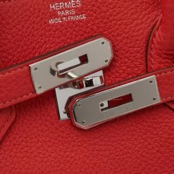 Hermes Rose Azalee Clemence Leather Palladium Plated Birkin 35 Bag For Women 20 Hermes Rose Azalee Clemence Leather Palladium Plated Birkin 35 Bag For Women -Deals Hermes Store luxury women hermes new handbags p520793 004
