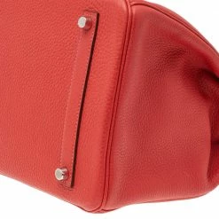 Hermes Rose Azalee Clemence Leather Palladium Plated Birkin 35 Bag For Women 27 Hermes Rose Azalee Clemence Leather Palladium Plated Birkin 35 Bag For Women -Deals Hermes Store luxury women hermes new handbags p520793 008