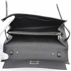 Hermes Black Epsom Leather Palladium Hardware Kelly Wallet For Women 13 Hermes Black Epsom Leather Palladium Hardware Kelly Wallet For Women -Deals Hermes Store luxury women hermes new handbags p539190 007