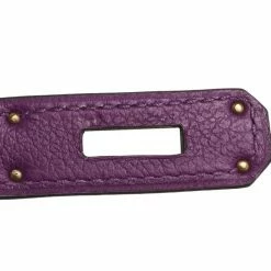 Hermes Anemone Evercolor Leather Palladium Plated Kelly Retourne 28 Bag For Women -Deals Hermes Store luxury women hermes new handbags p543080 010