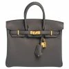 Hermes Gris Etain Togo Leather Gold Plated Birkin 25 Bag For Women -Deals Hermes Store luxury women hermes new handbags p549933 1638097173 002