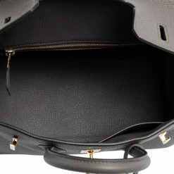 Hermes Gris Etain Togo Leather Gold Plated Birkin 25 Bag For Women -Deals Hermes Store luxury women hermes new handbags p549933 1638097215 010