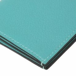 Hermes Bleu Atoll Evercolor Provence Card Holder For Women -Deals Hermes Store luxury women hermes new handbags p570221 002