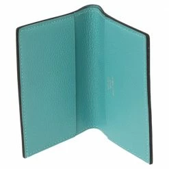Hermes Bleu Atoll Evercolor Provence Card Holder For Women -Deals Hermes Store luxury women hermes new handbags p570221 004