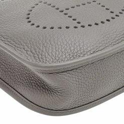 Hermes Etain Taurillon Clemence Leather Evelyne TPM Bag For Women 23 Hermes Etain Taurillon Clemence Leather Evelyne TPM Bag For Women -Deals Hermes Store luxury women hermes new handbags p579022 006