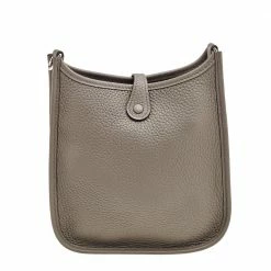 Hermes Etain Taurillon Clemence Leather Evelyne TPM Bag For Women 16 Hermes Etain Taurillon Clemence Leather Evelyne TPM Bag For Women -Deals Hermes Store luxury women hermes new handbags p579022 007