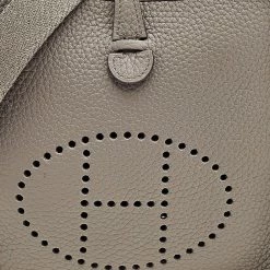 Hermes Etain Taurillon Clemence Leather Evelyne TPM Bag For Women 17 Hermes Etain Taurillon Clemence Leather Evelyne TPM Bag For Women -Deals Hermes Store luxury women hermes new handbags p579022 008