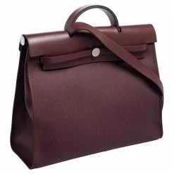 Hermes Prune Militaire Canvas And Leather Herbag Zip 39 Bag For Women 19 Hermes Prune Militaire Canvas And Leather Herbag Zip 39 Bag For Women -Deals Hermes Store luxury women hermes new handbags p581610 005