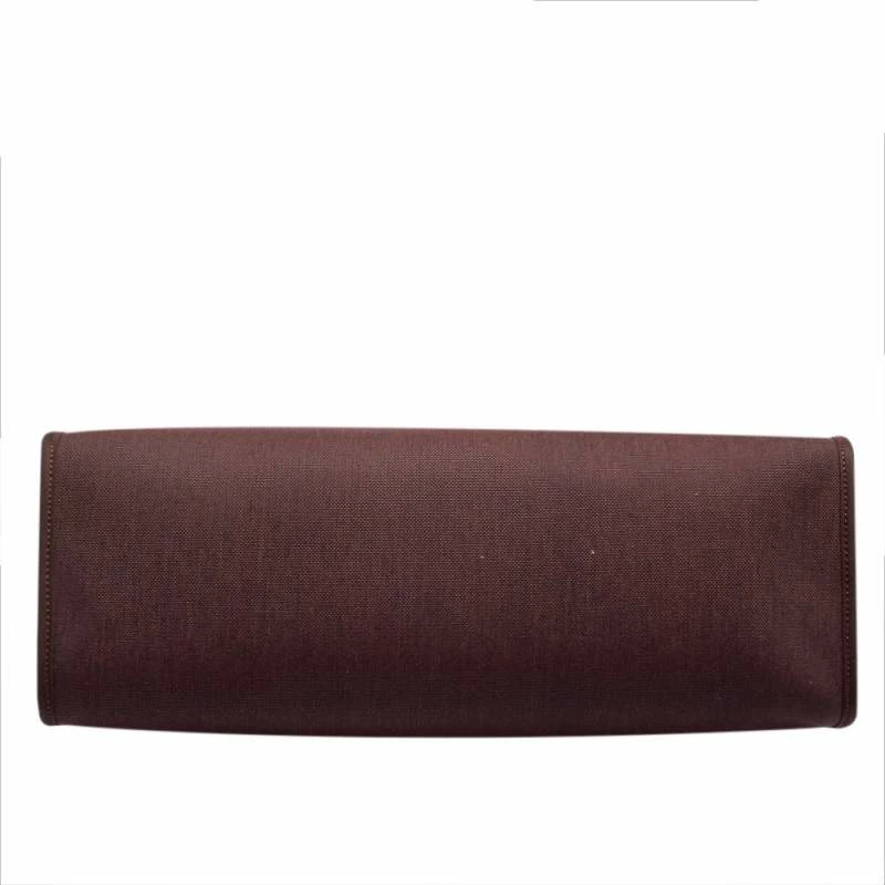 Hermes Prune Militaire Canvas And Leather Herbag Zip 39 Bag For Women 9 Hermes Prune Militaire Canvas And Leather Herbag Zip 39 Bag For Women - Image 7