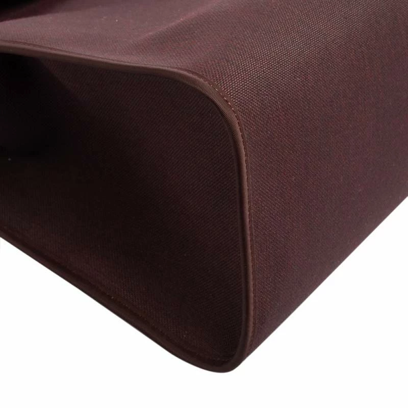 Hermes Prune Militaire Canvas And Leather Herbag Zip 39 Bag For Women 16 Hermes Prune Militaire Canvas And Leather Herbag Zip 39 Bag For Women - Image 14