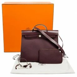 Hermes Prune Militaire Canvas And Leather Herbag Zip 39 Bag For Women 29 Hermes Prune Militaire Canvas And Leather Herbag Zip 39 Bag For Women -Deals Hermes Store luxury women hermes new handbags p581610 1643630964 017