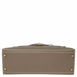 Hermes Etoupey Epsom Leather Gold Plated Kelly Sellier 32 Bag For Women -Deals Hermes Store luxury women hermes new handbags p595192 001
