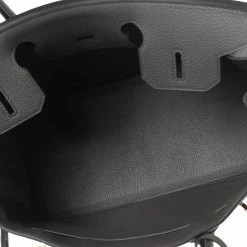 Hermes Hermès Gris Etain Togo Leather Rose Gold Finished Birkin 30 Bag For Women -Deals Hermes Store luxury women hermes new handbags p596728 001