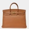 HERMES 40 Brown Ardenne Unisex Handbag For Women