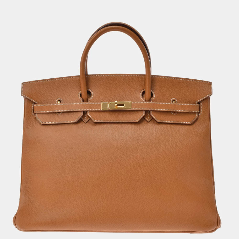 HERMES 40 Brown Ardenne Unisex Handbag For Women 3 HERMES 40 Brown Ardenne Unisex Handbag For Women