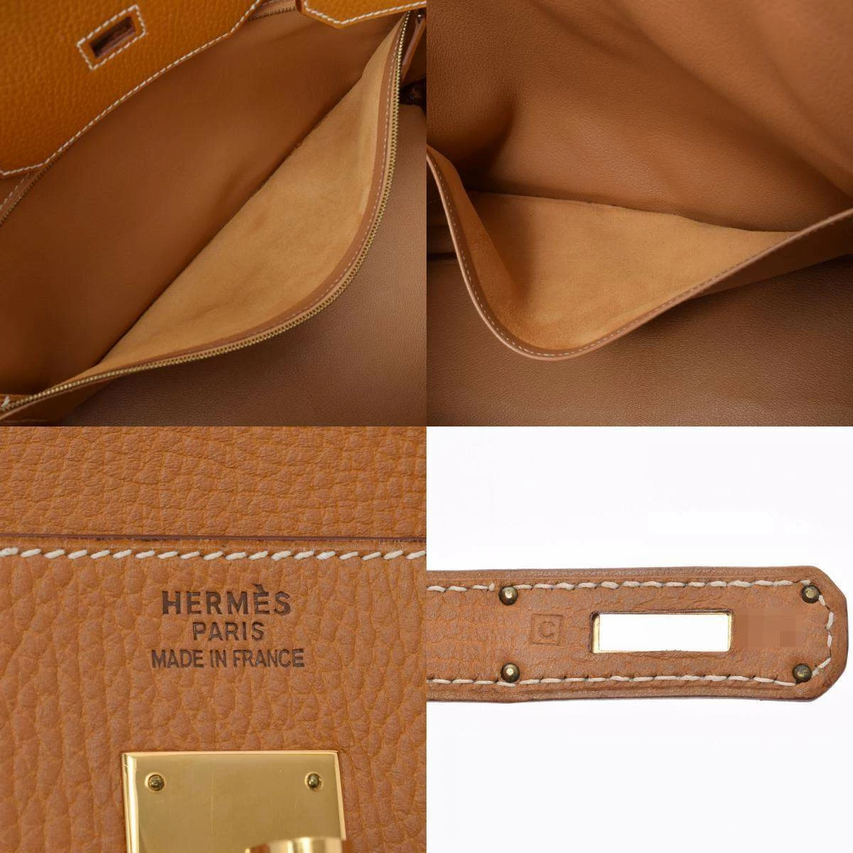 HERMES 40 Brown Ardenne Unisex Handbag For Women 10 HERMES 40 Brown Ardenne Unisex Handbag For Women - Image 8