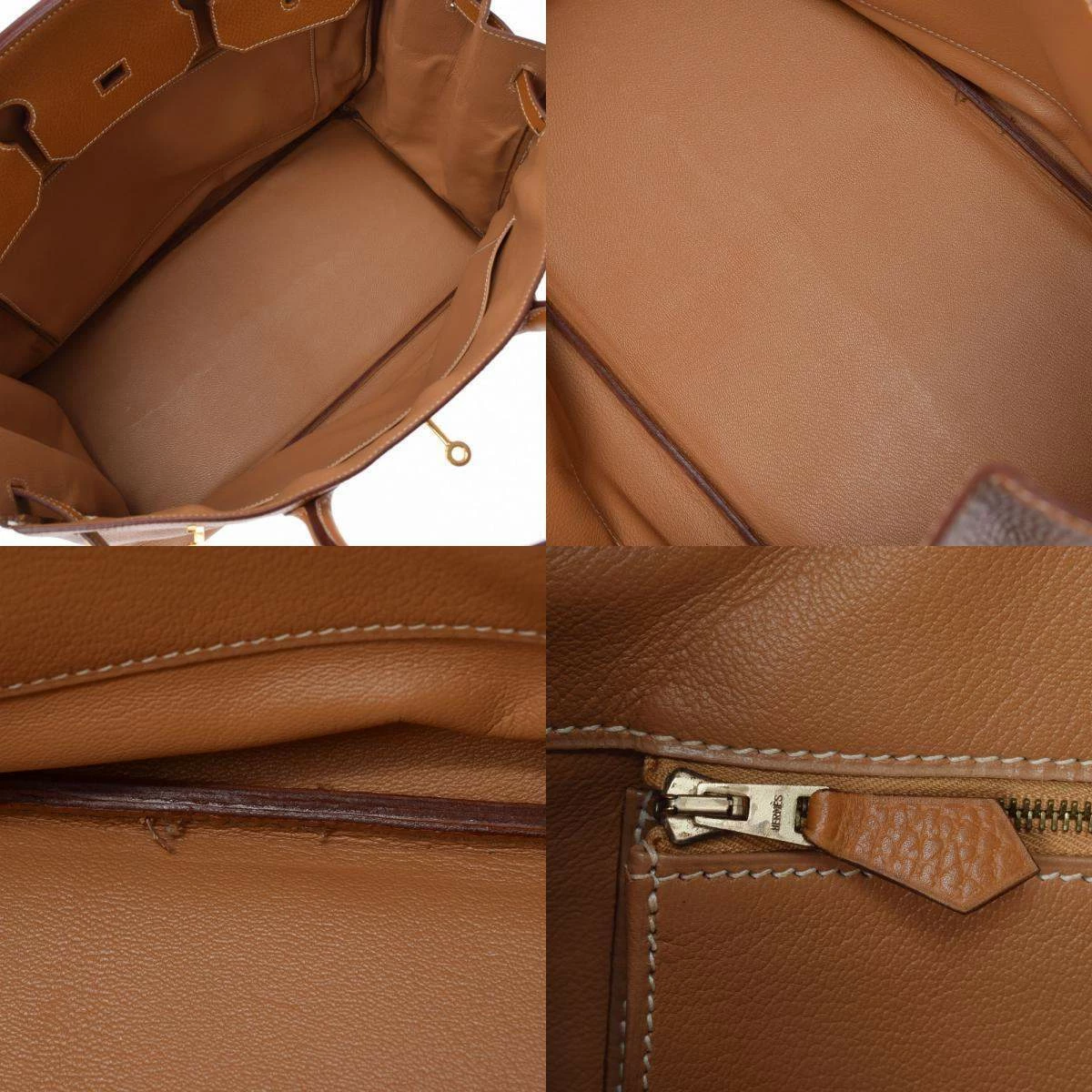 HERMES 40 Brown Ardenne Unisex Handbag For Women 9 HERMES 40 Brown Ardenne Unisex Handbag For Women - Image 7