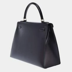 HERMES Kelly 28 Outer Sewing 2WAY Bag Black BOXCalfskin Ladies Handbag For Women 14 HERMES Kelly 28 Outer Sewing 2WAY Bag Black BOXCalfskin Ladies Handbag For Women -Deals Hermes Store luxury women hermes new handbags p655694 009