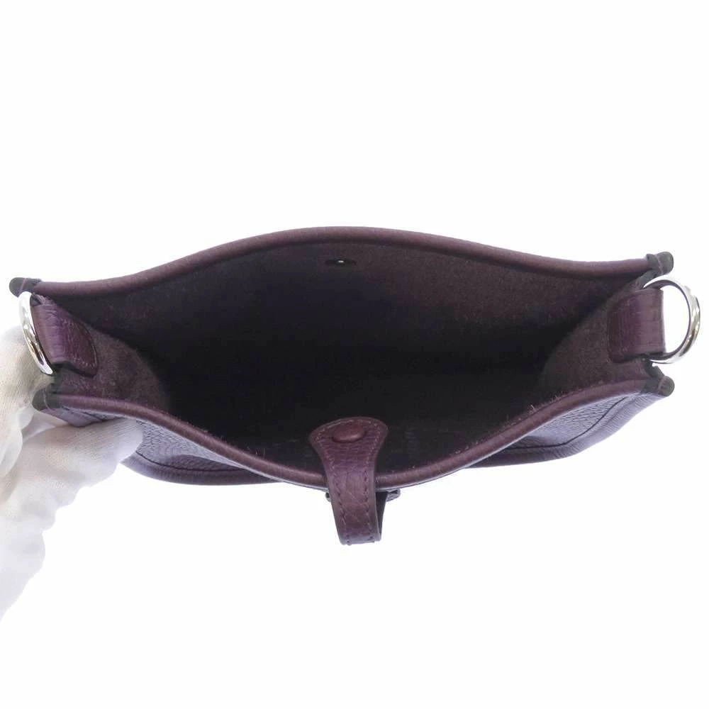 Hermes Purple Taurillon Clemence Leather Evelyn Amazon TPM Shoulder Bag For Women 7 Hermes Purple Taurillon Clemence Leather Evelyn Amazon TPM Shoulder Bag For Women - Image 5