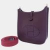 Hermes Purple Taurillon Clemence Leather Evelyn Amazon TPM Shoulder Bag For Women -Deals Hermes Store luxury women hermes new handbags p668256 006