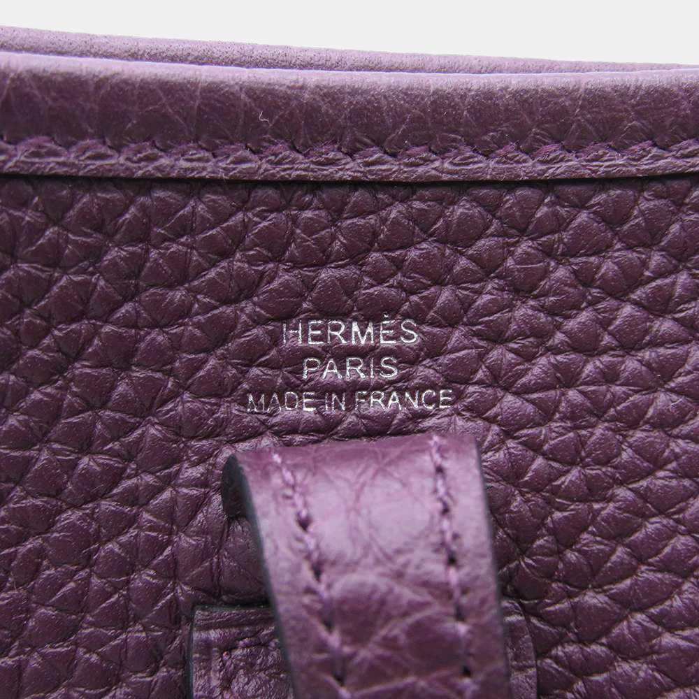 Hermes Purple Taurillon Clemence Leather Evelyn Amazon TPM Shoulder Bag For Women 8 Hermes Purple Taurillon Clemence Leather Evelyn Amazon TPM Shoulder Bag For Women - Image 6