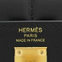 Hermes Black Swift Leather Gold Hardware Kelly Padded 25 Sellier Bag For Women 15 Hermes Black Swift Leather Gold Hardware Kelly Padded 25 Sellier Bag For Women -Deals Hermes Store luxury women hermes new handbags p668272 008