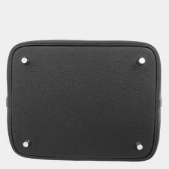 Hermes Black Taurillon Clemence Leather Picotin Lock MM Top Handle Bag For Women -Deals Hermes Store luxury women hermes new handbags p670974 007