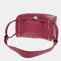 Hermes Lindy 34 2WAY Red Taurillon Clemence Ladies Handbag For Women -Deals Hermes Store luxury women hermes new handbags p672662 003