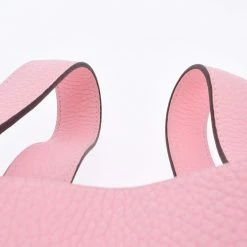 Hermes Picotan Lock PM Pink Taurillon Clemence Ladies Handbag For Women -Deals Hermes Store luxury women hermes new handbags p672664 004
