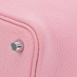 Hermes Picotan Lock PM Pink Taurillon Clemence Ladies Handbag For Women -Deals Hermes Store luxury women hermes new handbags p672664 007
