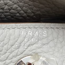 Hermes Hermès Gris Perle Taurillon Clemence Leather Palladium Finish Mini Lindy Bag For Women 24 Hermes Hermès Gris Perle Taurillon Clemence Leather Palladium Finish Mini Lindy Bag For Women -Deals Hermes Store luxury women hermes new handbags p674198 009