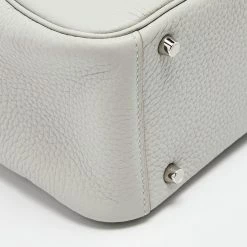 Hermes Hermès Gris Perle Taurillon Clemence Leather Palladium Finish Mini Lindy Bag For Women 27 Hermes Hermès Gris Perle Taurillon Clemence Leather Palladium Finish Mini Lindy Bag For Women -Deals Hermes Store luxury women hermes new handbags p674198 010