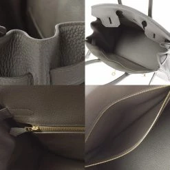 Hermes Grey Togo Leather Gold Hardware Birkin 30 Bag For Women -Deals Hermes Store luxury women hermes new handbags p676317 009