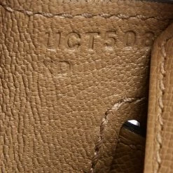 Hermes Chai Madame Leather Gold Finish Birkin Sellier 25 Bag For Women 21 Hermes Chai Madame Leather Gold Finish Birkin Sellier 25 Bag For Women -Deals Hermes Store luxury women hermes new handbags p676776 005