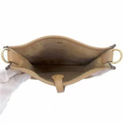 Hermes Brown/Chai Clemence Leather Evelyne TPM Shoulder Bag For Women -Deals Hermes Store luxury women hermes new handbags p677525 010