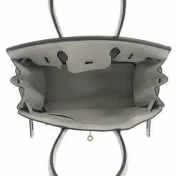 Hermes Blue Taurillon Clemence Leather Gold Hardware Birkin 30 Bag For Women -Deals Hermes Store luxury women hermes new handbags p679992 002