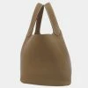 Hermes Grey Taurillon Clemence Leather Picotin Lock MM Tote Bag For Women -Deals Hermes Store luxury women hermes new handbags p680040 005