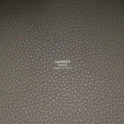 Hermes Grey Taurillon Clemence Leather Picotin Lock MM Tote Bag For Women -Deals Hermes Store luxury women hermes new handbags p680040 009