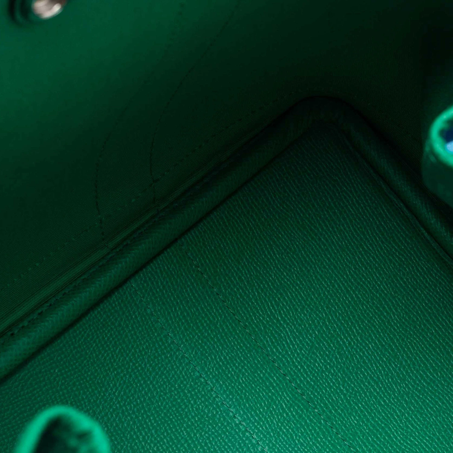 Hermes Bleu Azteque/Menthe Toile And Epsom Leather Garden Party 30 Bag For Women 13 Hermes Bleu Azteque/Menthe Toile And Epsom Leather Garden Party 30 Bag For Women - Image 11