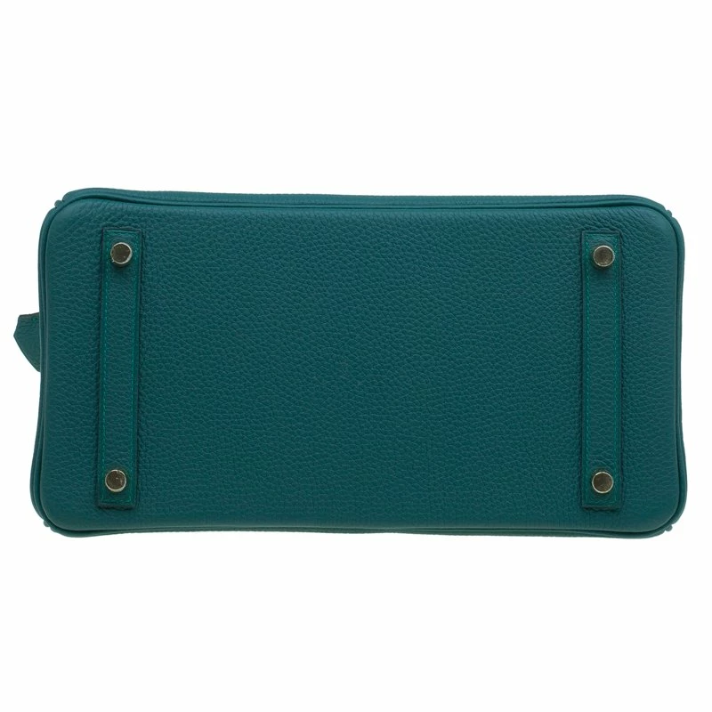 Hermes Malachite Togo Leather Gold Hardware Birkin 30 Bag For Women 7 Hermes Malachite Togo Leather Gold Hardware Birkin 30 Bag For Women - Image 5