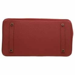 Hermes Vermillion Togo Leather Gold Hardware Birkin 35 Bag For Women -Deals Hermes Store luxury women hermes new handbags p81271 005