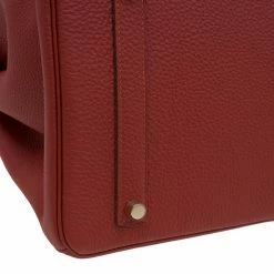 Hermes Vermillion Togo Leather Gold Hardware Birkin 35 Bag For Women -Deals Hermes Store luxury women hermes new handbags p81271 010